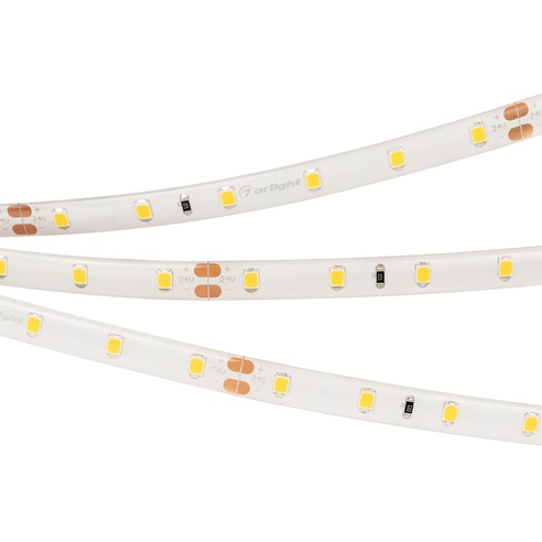 Лента светодиодная RTW 2-5000SE 24V Cool (2835, 300 LED, PRO) (Arlight, 7.2 Вт/м, IP65)