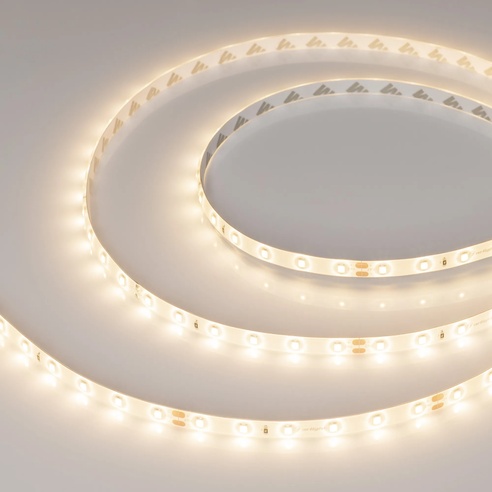 Лента светодиодная герметичная RTW-SE-A60-8mm 24V Warm3000 (4.8 W/m, IP65, 2835, 5m) (Arlight, -)