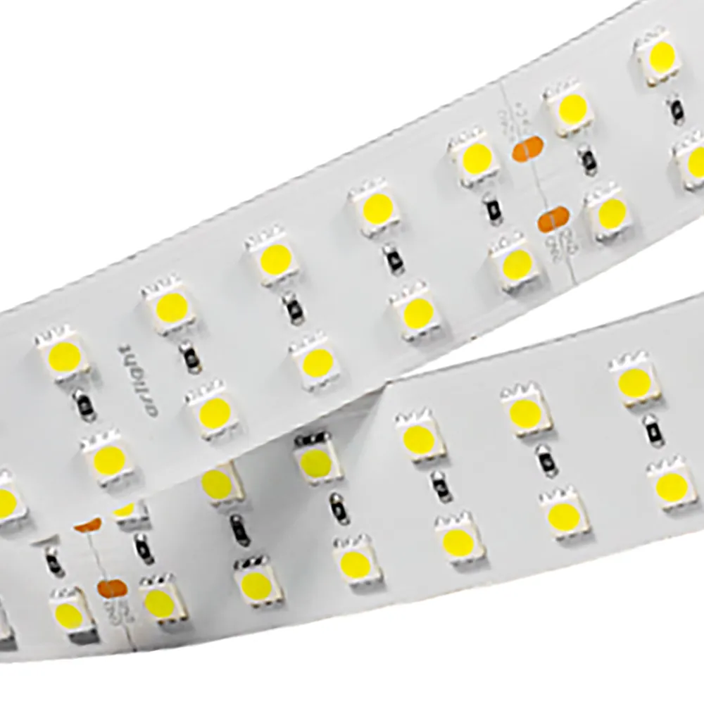 Лента светодиодная RT 2-2500 24V Cool 2x2 (5060, 350 LED) (Arlight, 33.6 Вт/м, IP20)