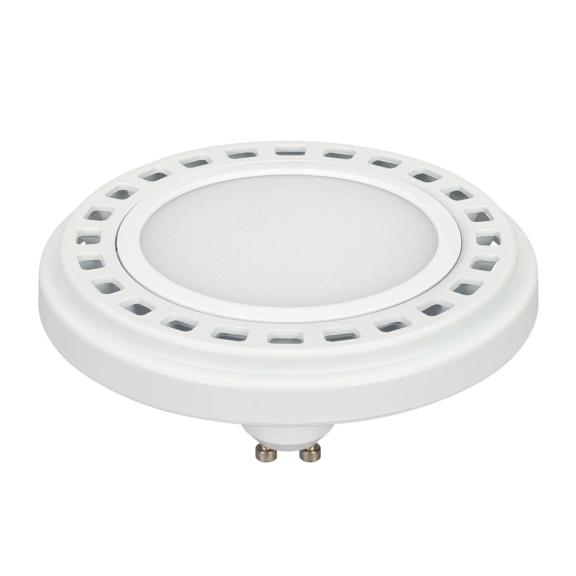 Лампа AR111-UNIT-GU10-15W-DIM Warm3000 (WH, 120 deg, 230V) (Arlight, Металл) - изображение товара