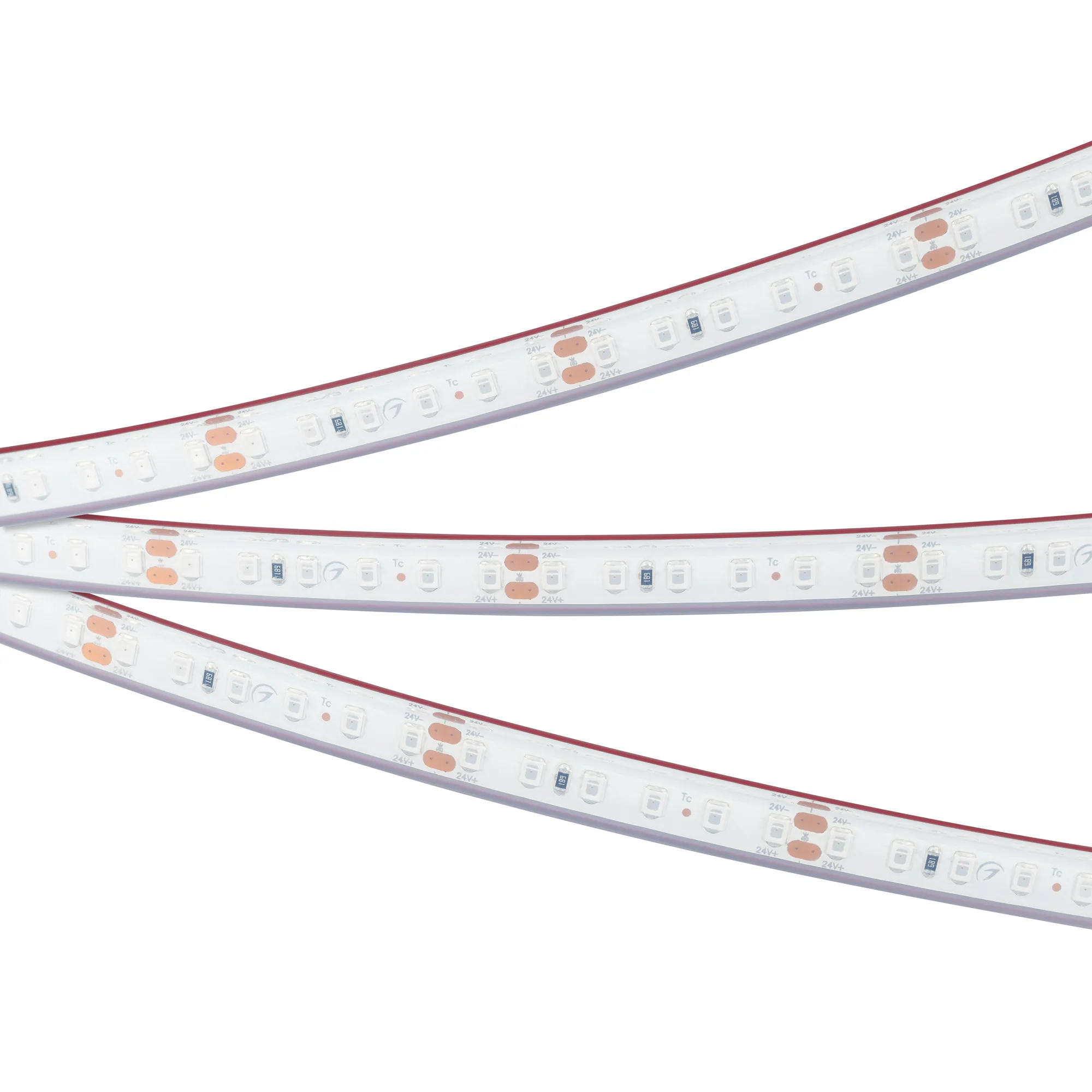 Лента светодиодная герметичная RTW-PFS-A120-11mm 24V Yellow (9.6 W/m, IP68, 2835, 5m) (Arlight, -) - изображение товара