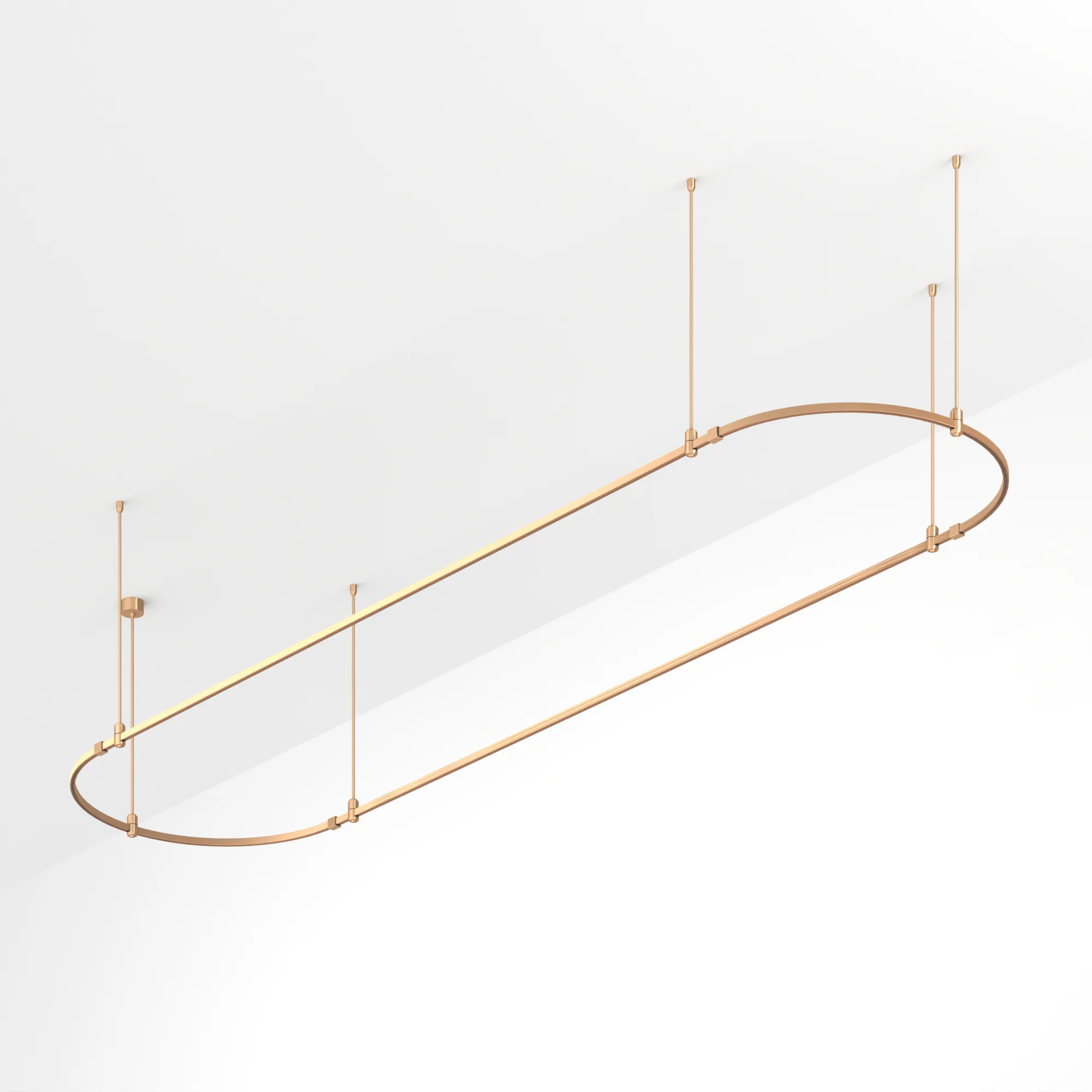 Трек ART-APRIORI-OVAL-ROD-800-4000x1000 (GD) (Arlight, IP20 Металл, 3 года) - изображение товара